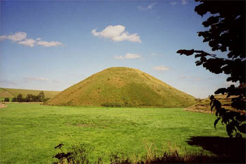 Silbury Hill as it appears today.