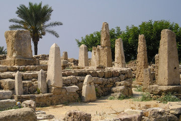 The Obelisk Temple in Byblos