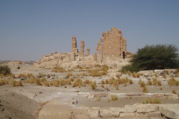 The Temple of Amenhotep III at Soleb.