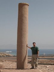 Solomon's pillar at Nuweiba