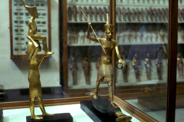 Stolen statues from the Cairo Museum