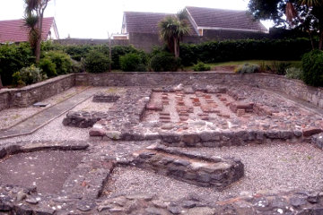 The Roman bath house in Prestatyn