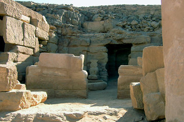 The underground chapel of Hathor.
