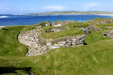 General view of Skara Brae