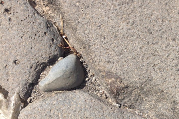 Pour point on a Pompeii street