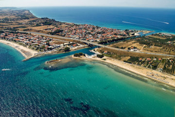 Aerial view of Potidaea