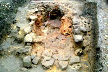 A Roman foundry in the Weald.