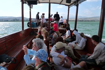 Tourists on a 