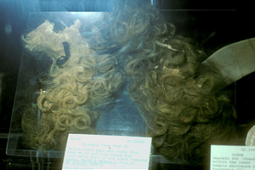 The Egyptian blonde.