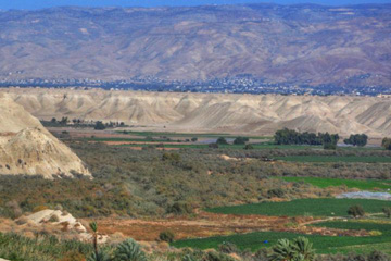 View of the cliffs at Adam