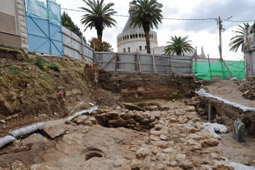 A Roman house in Nazareth.