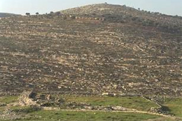 Tabernacle site at Shiloh.